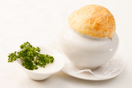 Chicken pot pieの写真素材