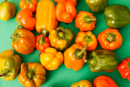 fresh peppersの写真素材