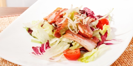 Japanese salad の写真素材