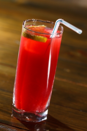cocktail in the barの写真素材