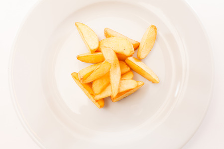 roasted potatoesの写真素材