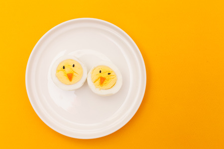 Easter eggsの写真素材