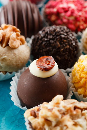 chocolate candyの写真素材