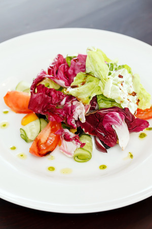 vegetable saladの写真素材