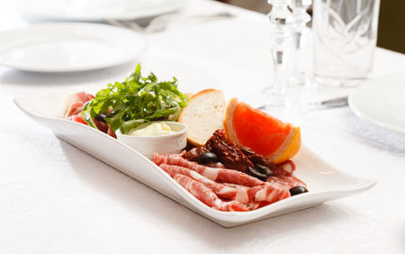 meat appetizerの写真素材