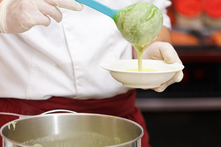 chef at workの写真素材