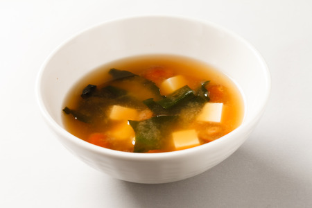 japanese soupの写真素材