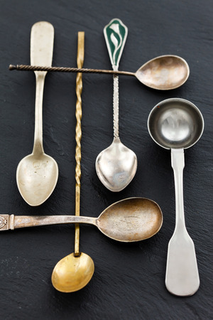 old spoonsの写真素材