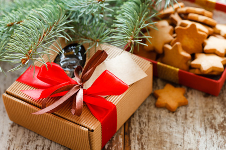 Christmas presentの写真素材