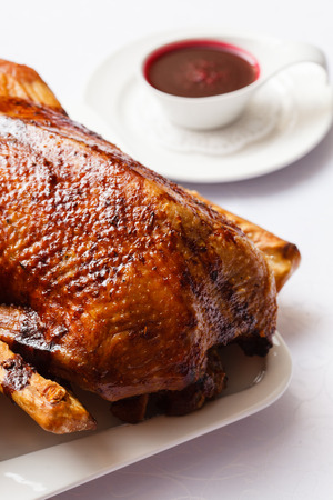 Roasted turkeyの写真素材