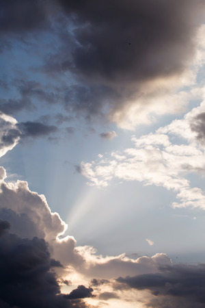 dramatic skyの写真素材