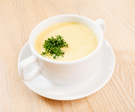 cream soupの写真素材