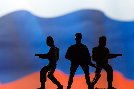 russian soldierの写真素材