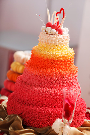 wedding cakeの写真素材