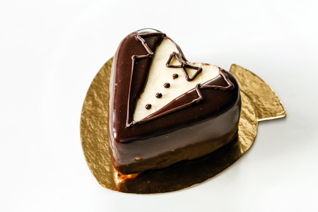 cake for Valentine's dayの写真素材