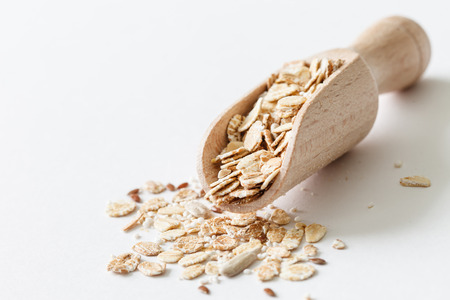 muesli with amaranthの写真素材