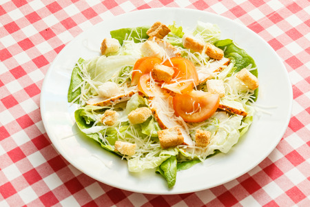 caesar saladの写真素材