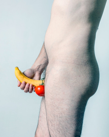 nude manの写真素材