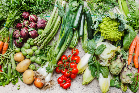 fresh vegetablesの写真素材