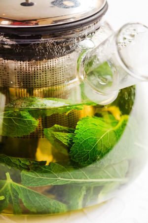 mint teaの写真素材