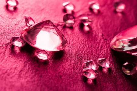 differernt diamondsの写真素材