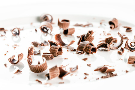 Chocolate shavingの写真素材