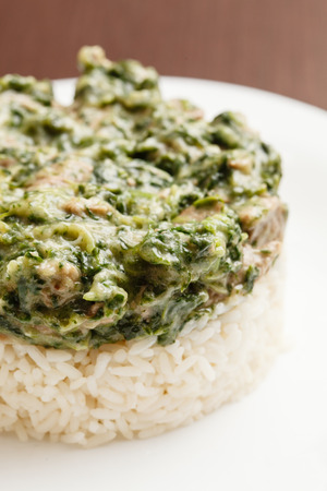 rice with chickenの写真素材