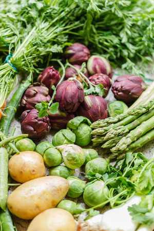 fresh vegetablesの写真素材
