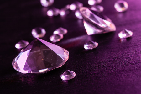 differernt diamondsの写真素材