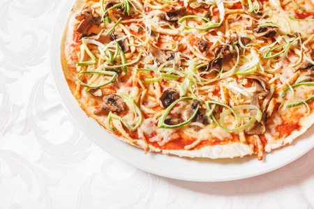 tasty pizzaの写真素材