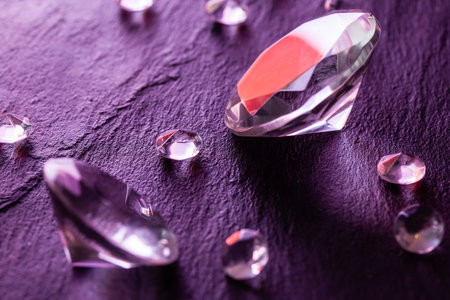 differernt diamondsの写真素材