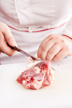 chef at workの写真素材