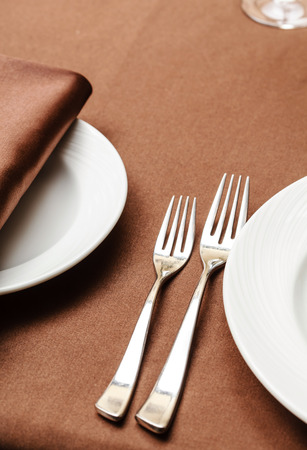 table set for mealの写真素材