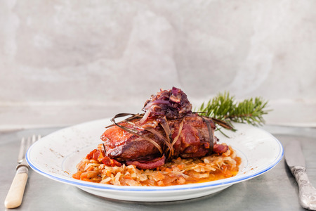 roast duckの写真素材