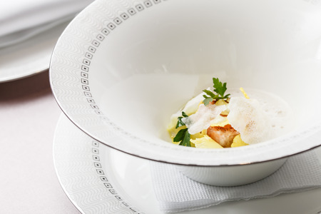 fish soupの写真素材