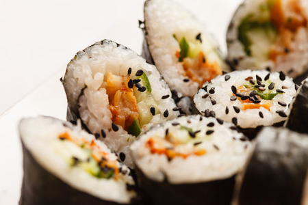 tasty sushiの写真素材