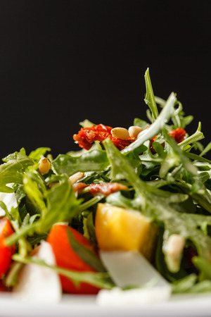 salad with arugulaの写真素材
