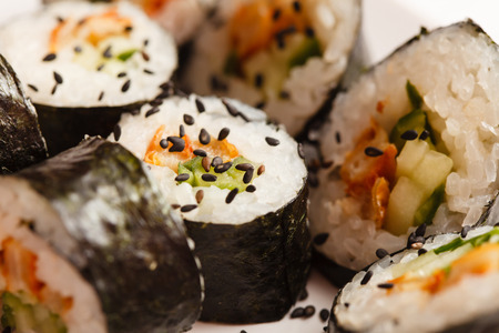 tasty sushiの写真素材