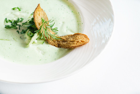 cream soupの写真素材