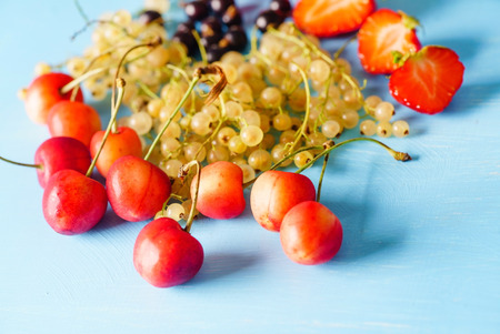 fresh fruitsの写真素材