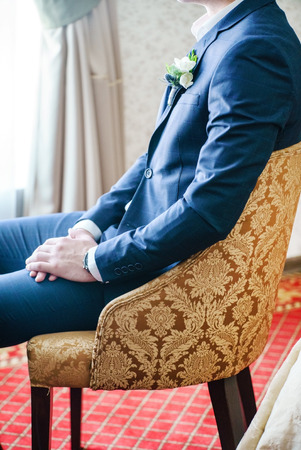 elegant groomの写真素材