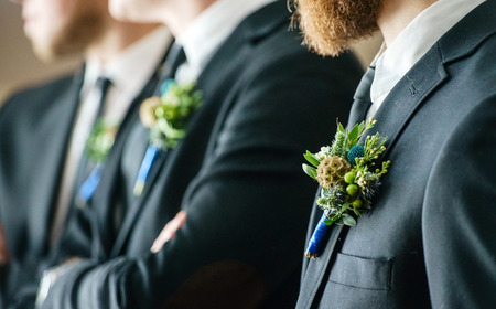 elegant groomの写真素材