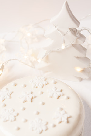 Christmas cakeの写真素材