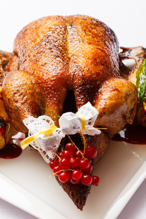 Roasted turkeyの写真素材