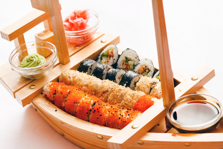 tasty sushiの写真素材