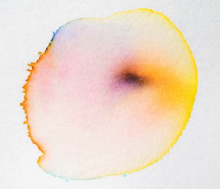 watercolor circleの写真素材