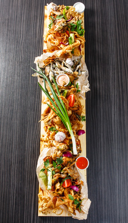 appetizer in the barの写真素材