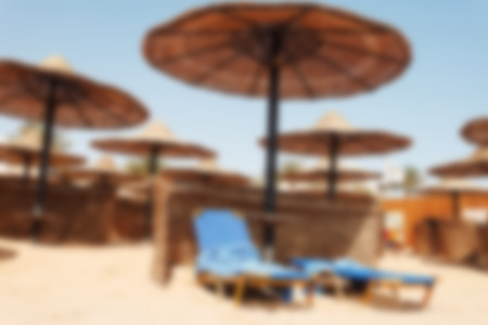 beach umbrellaの写真素材