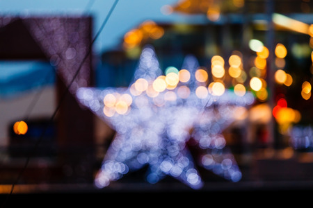 Christmas lightsの写真素材