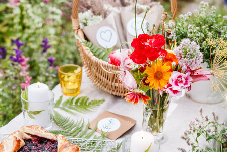 tea partyの写真素材